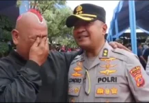 Tangis Ojol hingga Emak-emak Warnai Perpisahan AKBP Condro Sasongko