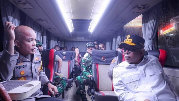 Tanpa Kerumunan Besar, Perayaan Tahun Baru di Banten Berjalan Kondusif