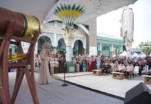 Masjid Raya Al-A’zhom Diserbu Warga, Festival Ramadan di Tangerang Dibuka dengan Sukacita