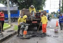 Pemkot Tangerang Tambal Jalan Rusak, Perbaikan Permanen Dikebut 2026