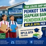 Tak Lolos SMP Negeri? Pemkot Tangsel Siapkan Bantuan Rp1,8 Juta untuk Ribuan Siswa