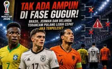 Tak Ada Ampun di Fase Gugur! Brasil, Jerman dan Belanda Terancam Pulang Lebih Cepat Jika Terpeleset