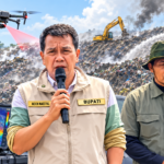 Tak Mau TPA Jatiwaringin Terbakar Lagi, Bupati Maesyal Kerahkan Drone Thermal Pemburu Api