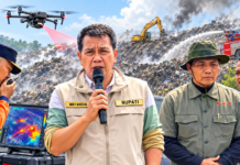 Tak Mau TPA Jatiwaringin Terbakar Lagi, Bupati Maesyal Kerahkan Drone Thermal Pemburu Api
