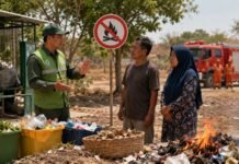Masih Bakar Sampah Sembarangan? Ancamannya Penjara 5 Tahun dan Denda Rp50 Juta