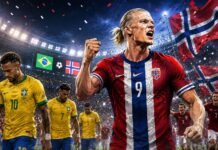 Haaland Hancurkan Samba! Brasil Tersingkir, Norwegia Guncang Piala Dunia 2026 dan Ubah Peta Juara