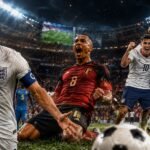 Raksasa Nyaris Tumbang Lagi! Inggris Selamat, Belgia Bangkit dari Maut, AS Menang Meski Kehilangan Pemain