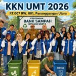 24 Mahasiswa UMT Bangun Bank Sampah di Panunggangan Utara, Edukasi Warga Pilah Sampah dari Rumah