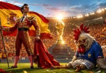 Mbappé Dibuat Mati Kutu, Spanyol Tantang Argentina atau Inggris di Final Piala Dunia 2026