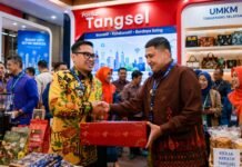 Booth Tangsel Diserbu Pengunjung di APEKSI 2026, Pilar Saga Promosikan UMKM dan Transformasi Digital