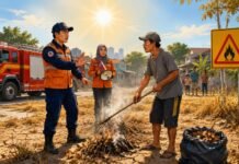 Cuaca Makin Terik, Satu Kelalaian Bisa Picu Kebakaran! BPBD Kota Tangerang Keluarkan Peringatan