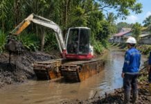 Pemkot Tangsel Keruk Sungai Ciputat, Banjir di Pondok Hijau hingga Narada Ditargetkan Berkurang