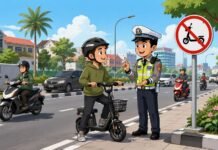 Sepeda Listrik Masih Banyak Berkeliaran di Jalan Umum, Polisi Siapkan Pengawasan Ketat