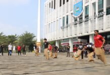 Saat Pegawai Pemkot Tangsel Lepas Seragam Dinas, Kekompakan Jadi Juara