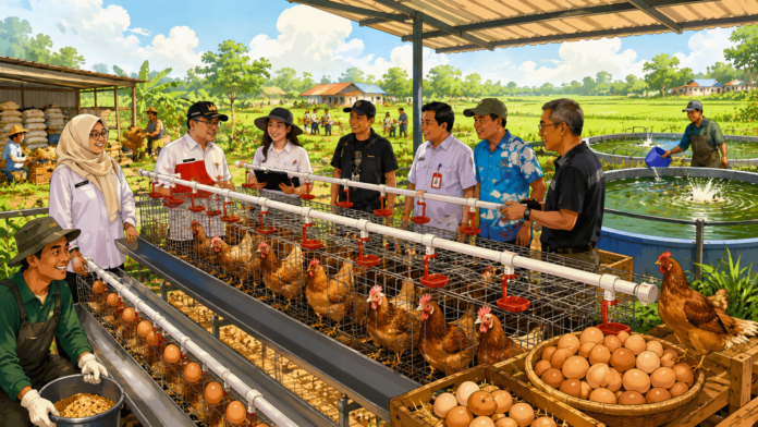 Ayam Petelur Disiapkan di Sepatan 04