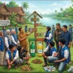 KKN UMT: Sampah Dipilah, Lingkungan Cihuni Mulai Berbenah