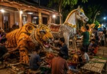 Gotong Royong Warga Pekijing, Panjang Mulud Jadi Berkah