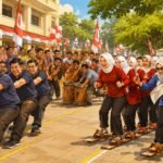 Sambut HUT RI ke-81, Pegawai Pemkab Tangerang Rebutan Juara
