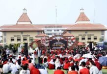 Bukan Sekadar Kirab, 1.000 Anak Muda Bawa Merah Putih 81 Meter Keliling Tangerang