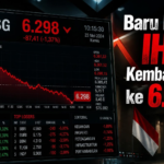 Baru Bangkit, IHSG Kembali Terjun ke 6.298!