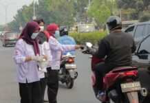 Bukan untuk Panik, 14 Ribu Masker Disiapkan Tangsel Hadapi Abu Vulkanik