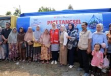 16 Ribu Liter Air Digelontorkan PMI untuk Warga Keranggan