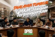 Swalayan Tumbuh, UMKM Jangan Terpinggirkan