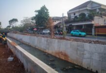 Benteng Baru Lawan Banjir di Bukit Nusa Indah