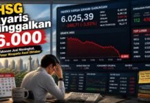 Bursa Kembali Berdarah, IHSG Nyaris Tinggalkan 6.000
