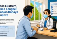 Cuaca Ekstrem, Dinkes Tangsel Ingatkan Bahaya Influenza