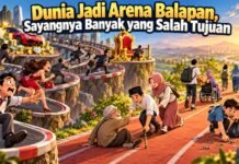 Dunia Jadi Arena Balapan, Sayangnya Banyak yang Salah Tujuan