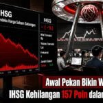 Awal Pekan Bikin Waswas, IHSG Kehilangan 157 Poin dalam Sehari