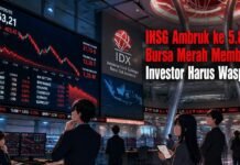 IHSG Ambruk ke 5.863, Bursa Merah Membara! Investor Harus Waspada