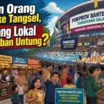 Ribuan Orang Datang ke Tangsel, Pedagang Lokal Bisa Ketiban Untung?