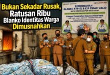 Bukan Sekadar Rusak, Ratusan Ribu Blanko Identitas Warga Dimusnahkan