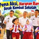 Pena Aksi, Harapan Baru Anak Kembali Sekolah