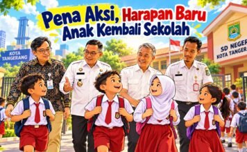 Pena Aksi, Harapan Baru Anak Kembali Sekolah