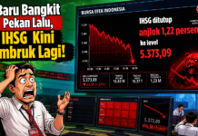 Baru Bangkit Pekan Lalu, IHSG Kini Ambruk Lagi!