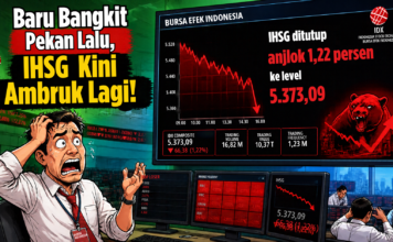 Baru Bangkit Pekan Lalu, IHSG Kini Ambruk Lagi!