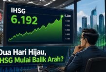 Dua Hari Hijau, IHSG Mulai Balik Arah?