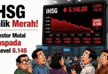 IHSG Balik Merah! Investor Mulai Waspada di Level 6.146