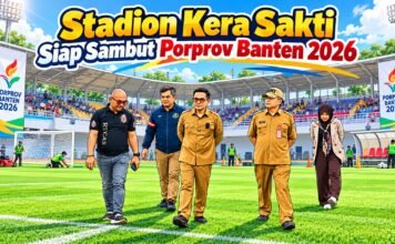 Stadion Kera Sakti Siap Sambut Porprov Banten 2026